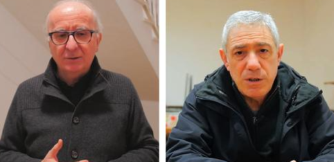 derio_rocco Il vescovo Derio Olivero e il direttore della Caritas diocesana Rocco Nastasi