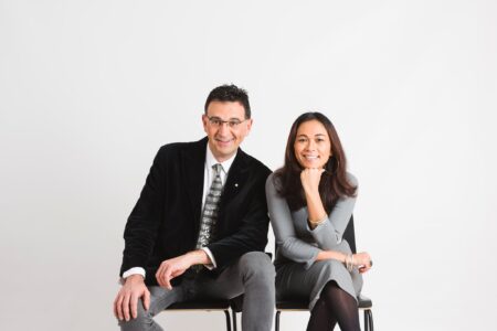 Mauro Goia e Mega Sihombing, protagonisti insieme al coro Vita che Canta del concerto in Cattedrale