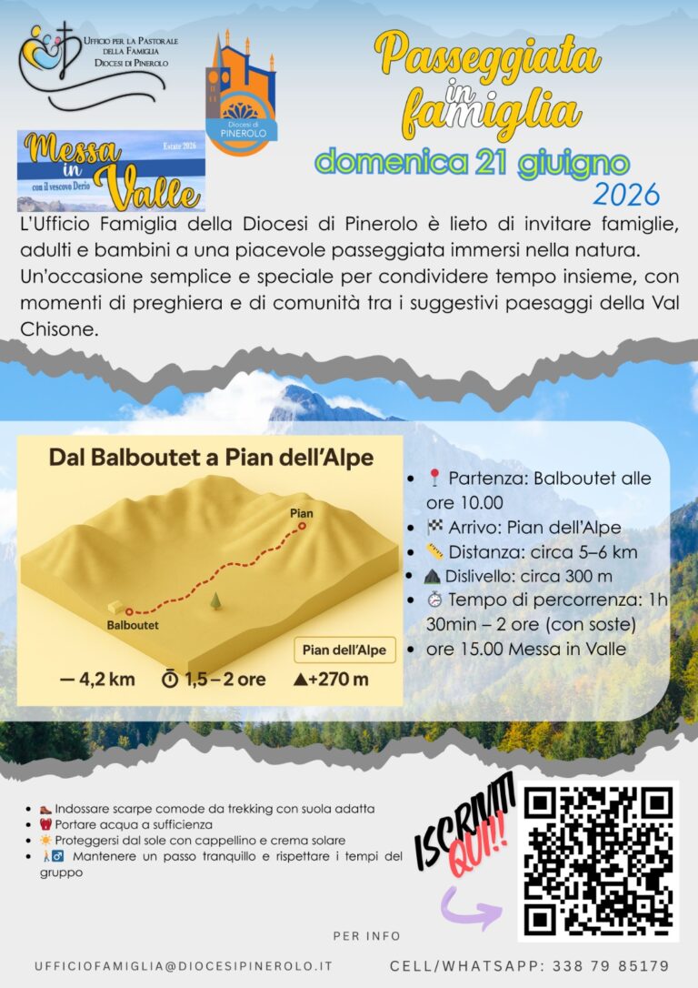 Passeggiata famiglie 2026