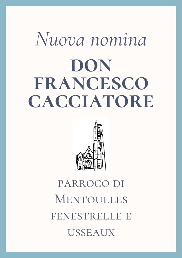 Nomina a parroco