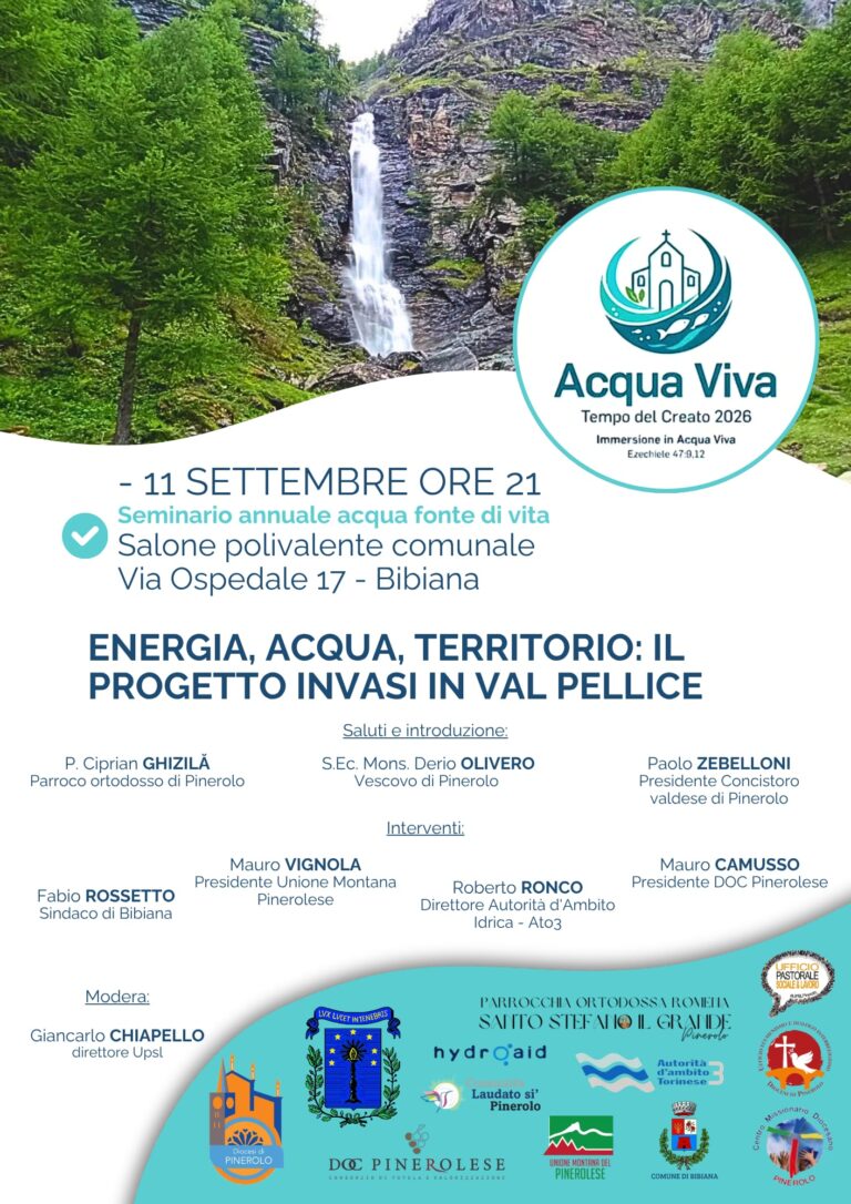 Seminario energia acqua territorio